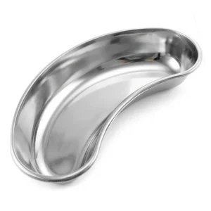 Dental Hub International Stainless Steel Kidney Tray - Medical Grade Emesis Basin for Surgical Instruments