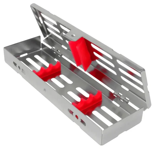 Sterilization Cassette for 3 Instruments - W/O Lock, Non Detachable